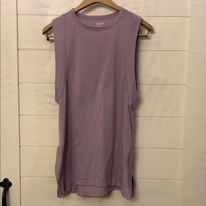 Lavender Tunic Sleeveless Top